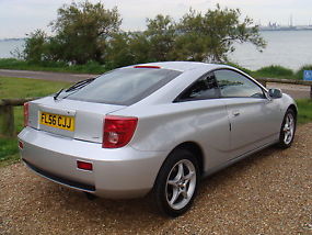 2006/56 TOYOTA CELICA 1.8 VVTI COUPE METALIC SILVER ALLOY WHEELS LOVELY EXAMPLE image 2