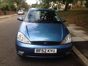 2002 FORD FOCUS MP3 BLUE LOW MILES SERVICE HISTORY VGC image 1