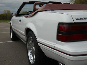 1984 20th Anniversary GT 350 4 cyc Turbo Convertible Oxford White image 1