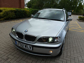BMW 330d SE -silver -leather -low milage - E46 year 2002 - full service history
