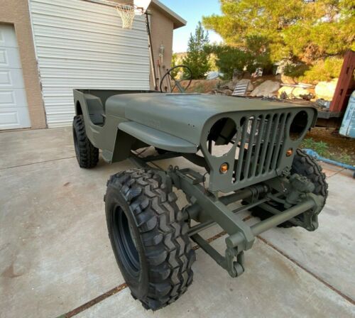 This is a 1946 Willys CJ-2A on a Suzuki Samari Frame. No Engine! Project Jeep! image 3