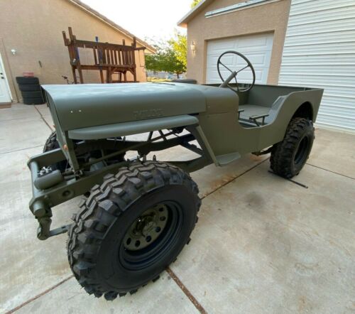 This is a 1946 Willys CJ-2A on a Suzuki Samari Frame. No Engine! Project Jeep! image 7