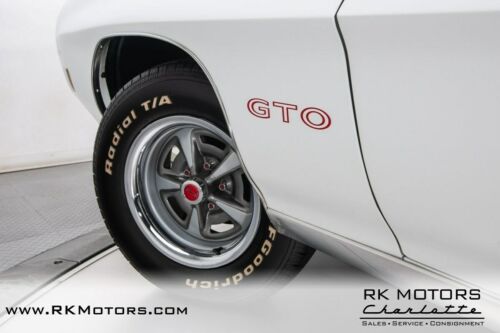 1970 Pontiac GTOWhite Convertible 400 V8 4 Speed Automatic image 5
