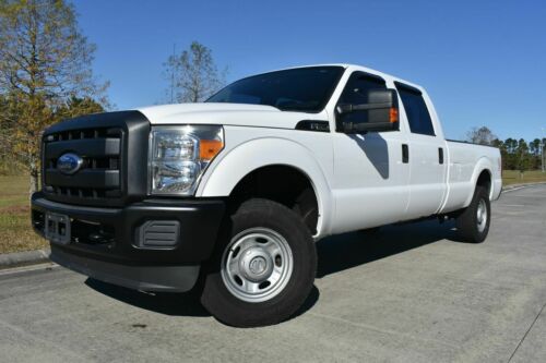 2012 Ford F250SD XL 84163 Miles White Pickup Truck 8 Automatic