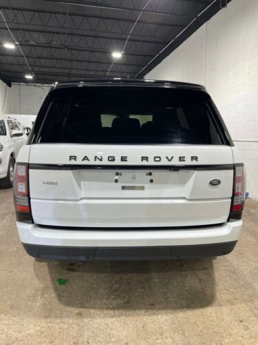 2017 Land Rover Range Rover SUV White AWD Automatic HSE
