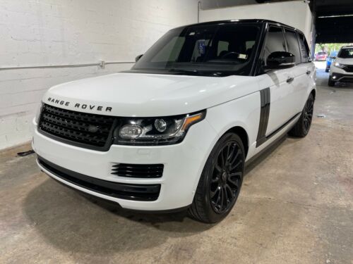 2017 Land Rover Range Rover SUV White AWD Automatic HSE image 2
