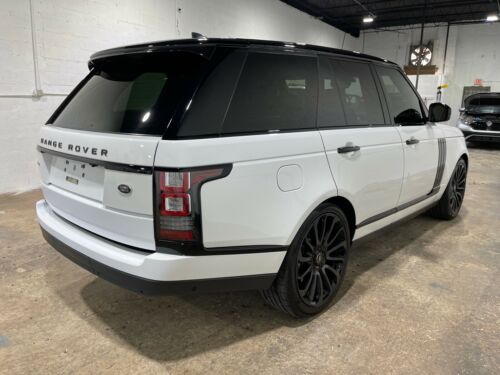 2017 Land Rover Range Rover SUV White AWD Automatic HSE image 3