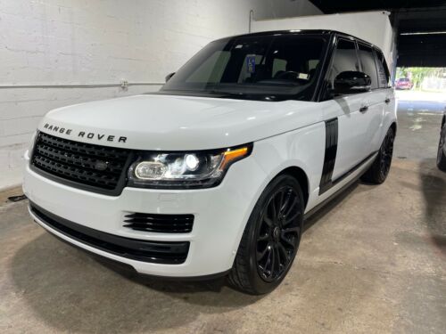 2017 Land Rover Range Rover SUV White AWD Automatic HSE image 4