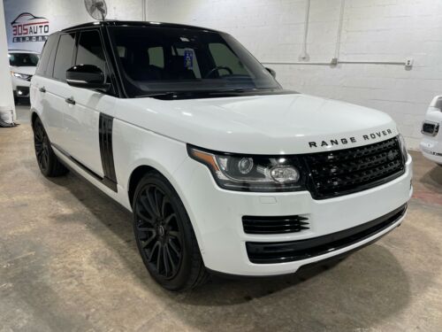 2017 Land Rover Range Rover SUV White AWD Automatic HSE image 7