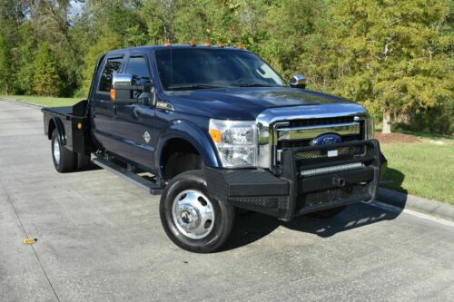 2015 Ford F350SD Lariat 77134 Miles Blue Pickup Truck 8 Automatic image 1