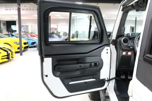 2013 Jeep Wrangler Unlimited Sport 5015 Miles Bright White Clear Coat Convertibl image 6