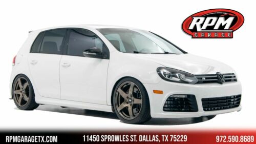 2013  Golf R with Upgrades 120082 Miles Candy White Sedan 4 Manual