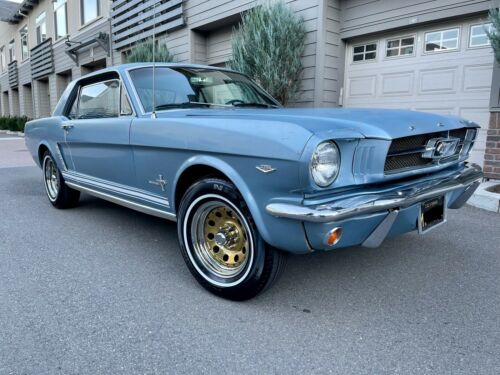 1965  Mustang Coupe Blue RWD Automatic