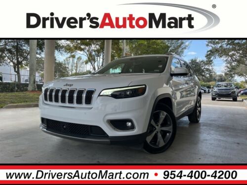 2019  Cherokee Limited 25840 Miles4D Sport Utility 3.2L V6 9-Speed 948TE A