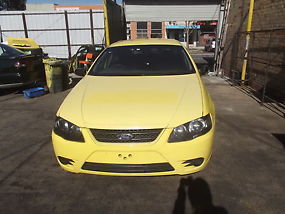 2007 FORD FALCON BF XTEX TAXI FACTORY DEDICATED GAS CHEAP TO RUN NO STICKERS 