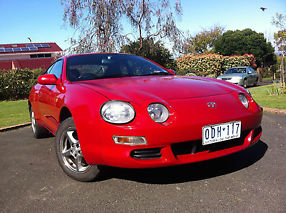 Toyota Celica SX, Manual, Red, 1997. image 1