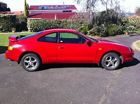 Toyota Celica SX, Manual, Red, 1997. image 2