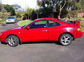 Toyota Celica SX, Manual, Red, 1997. image 6