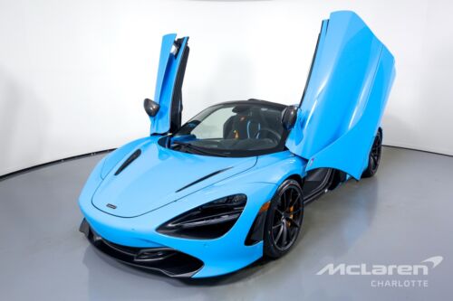 2022 McLaren 720S Spider, Blue with 15 Miles available now! image 5