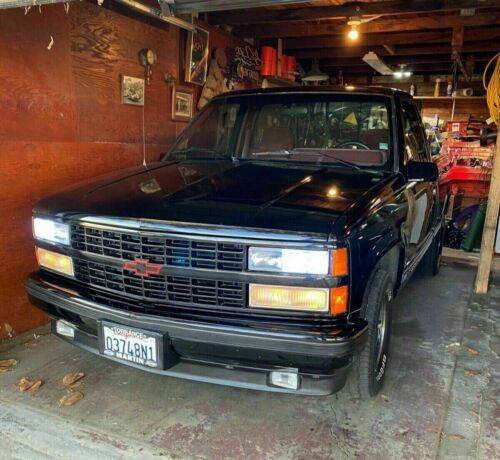 1991 Chevrolet SS 454 Truck Pickup Black RWD Automatic SS 454 C1500 image 1
