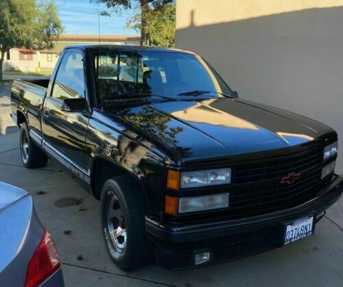 1991 Chevrolet SS 454 Truck Pickup Black RWD Automatic SS 454 C1500 image 8