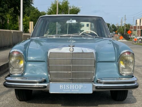 1966 Mercedes-Benz 250S , L.-Blue/White-Grey/Parchment, 4-speed MANUAL, BECKER * image 3