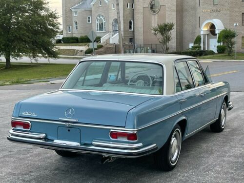 1966 Mercedes-Benz 250S , L.-Blue/White-Grey/Parchment, 4-speed MANUAL, BECKER * image 5