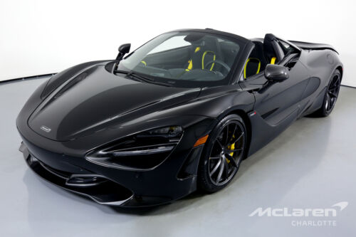 2022 MCLAREN 720S SPIDER, ONYX BLACK with 22 Miles available now! image 4