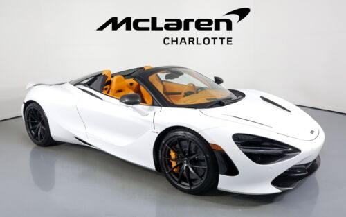 2022 McLaren 720S Spider, Silica White with 16 Miles available now!