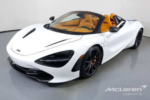 2022 McLaren 720S Spider, Silica White with 16 Miles available now! image 4