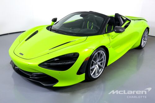 2022 McLaren 720S Spider, MSO BESPOKE NAPIER GREEN with 15 Miles available now! image 4
