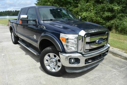2015 Ford F250SD Lariat 113714 Miles Blue Pickup Truck 8 Automatic image 1