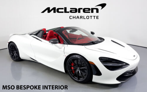 2021  720S Spider, White with 17 Miles available now!