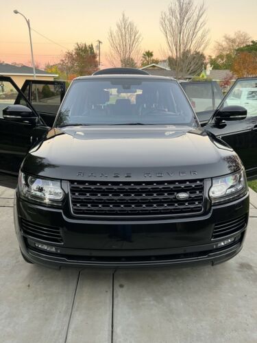 2015  Range Rover SUV Black AWD Automatic SUPERCHARGED