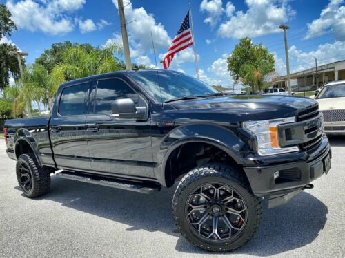 BLACKOUT CUSTOM LIFTED SPORT 4X4 CREW V8 LEATHER*22