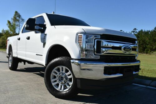 2019  F250SD XLT 79800 Miles White Pickup Truck 8 Automatic