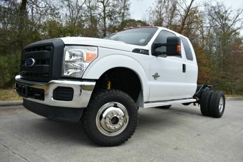2016  Super Duty F-350 DRW Chassis Cab XL 186200 Miles White Pickup Truck 8
