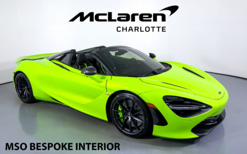 2022  720S SPIDER, Napier Green with 635 Miles available now!