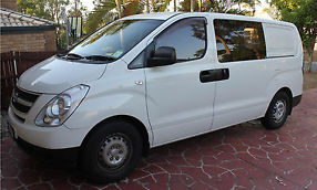 2009 Hyundai Iload TQ-V White 5sp A Van image 1