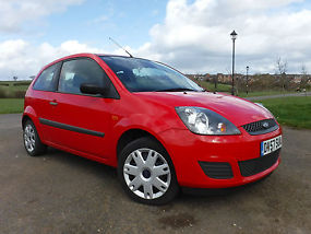 2007 FORD FIESTA STYLE RED