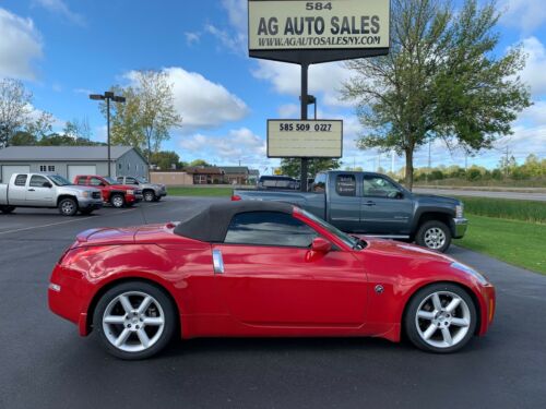 2005 Nissan 350Z Convertible Red RWD Automatic ROADSTER