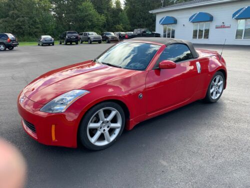 2005 Nissan 350Z Convertible Red RWD Automatic ROADSTER image 5