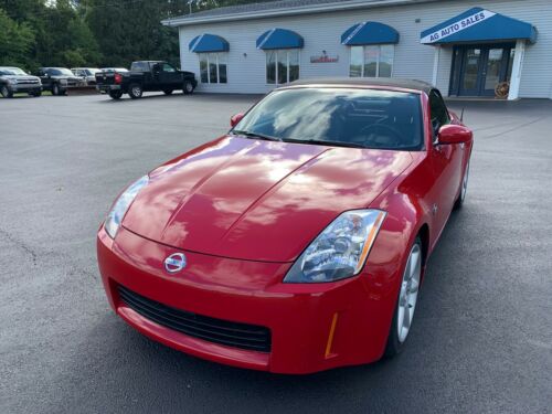 2005 Nissan 350Z Convertible Red RWD Automatic ROADSTER image 6