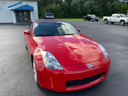 2005 Nissan 350Z Convertible Red RWD Automatic ROADSTER image 7