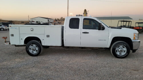 2012 Chevrolet 2500HD Extended Cab Utility Bed Truck CNG or Gas 6.0L image 4