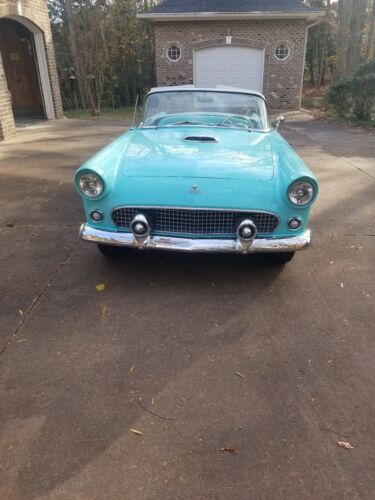 1955 Ford Thunderbird Convertible Blue RWD Automatic