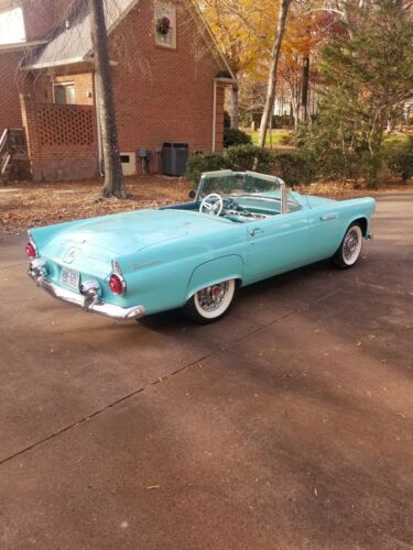 1955 Ford Thunderbird Convertible Blue RWD Automatic image 2