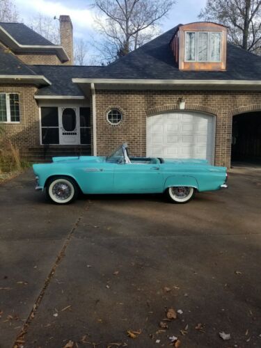 1955 Ford Thunderbird Convertible Blue RWD Automatic image 3