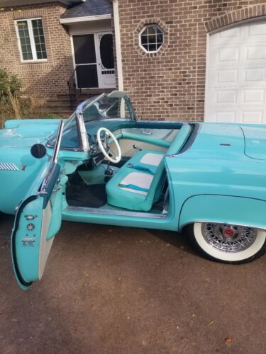 1955 Ford Thunderbird Convertible Blue RWD Automatic image 4
