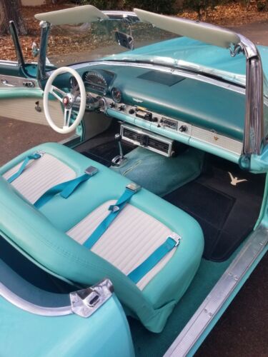 1955 Ford Thunderbird Convertible Blue RWD Automatic image 7